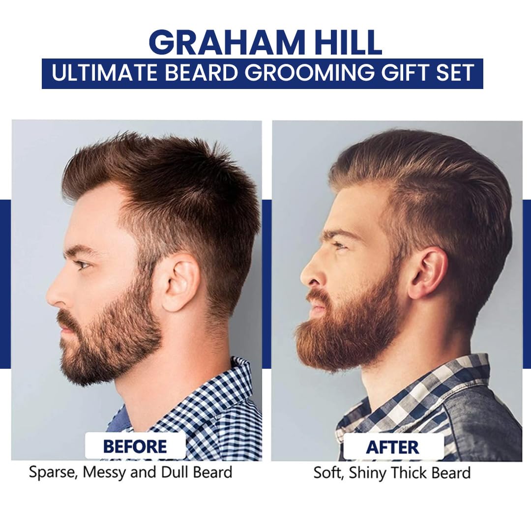GRAHAM HILL Ultimate Beard Grooming Gift Set with £50 Gift Card