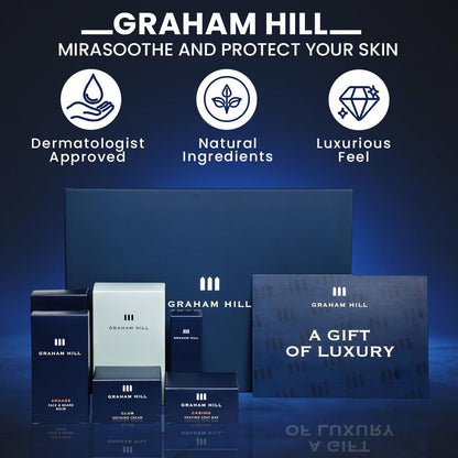 GRAHAM HILL Luxury Grooming Gift Set with £50 Gift Card
