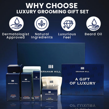 GRAHAM HILL Ultimate Beard Grooming Gift Set with £50 Gift Card